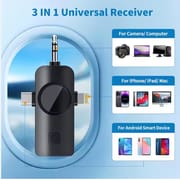 F11-2 3in 1 Wireless Collar Microphone for iPhone/Android/Type C_img_1