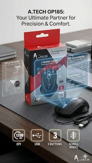 A.Tech Wired Mouse_img_1