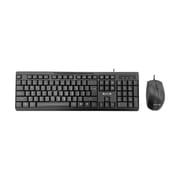 AULA AC101 Wired Black Keyboard & Mouse Combo with Bangla_img_2