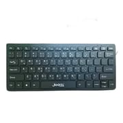 JEDEL-K1000 USB Wired Ultra Slim Mini Keyboard With Bangla_img_0