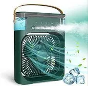 3 in 1 USB Portable Non Rechargeable Air Cooling Fan with Humidifier Purifier Mist and LED Light_img_1