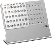 Aluminum Alloy 100 Years Perpetual Desk Calendar_img_6
