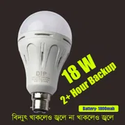 AC DC 18w 1800mAh battery backup light. Rechargeable Backup LED Light._img_1