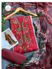 Ethnic Chiffon Orna | এথনিক শিফন ওড়না_img_1