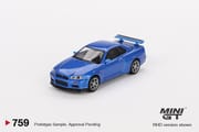 MiniGT - Nissan Skyline GT-R (R34) V-Spec Bayside Blue_img_0