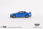 MiniGT - Nissan Skyline GT-R (R34) V-Spec Bayside Blue_img_1