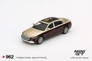 MiniGT - Mercedes-Maybach S 680 Gold / Dark Red Metallic_img_0