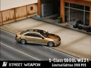 Street Weapon - Mercedes-Benz S-Class S600L W221 Chrome Gold_img_2