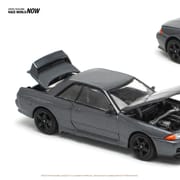 PopRace - Nissan Skyline GT-R R32 - Gun Grey Metallic_img_2