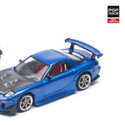 PopRace - MAZDA RX-7 (FD3S) RE-AMEMIYA WIDEBODY METALLIC BLUE_img_3