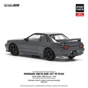 PopRace - Nissan Skyline GT-R R32 - Gun Grey Metallic_img_1