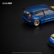 PopRace - PANDEM CIVIC EG6 METALLIC BLUE WITH OPEN HOOD_img_2