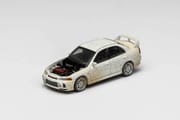 Motorhelix - Mitsubish Lancer Evolution IV Open-Hood, Visible Engine White Rally With Mud Effect_img_1