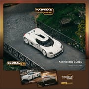 Tarmac Works - Koenigsegg CC850 White With Trading Card_img_0