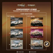 Tarmac Works - Koenigsegg CC850 White With Trading Card_img_1