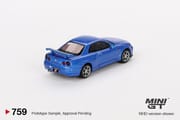 MiniGT - Nissan Skyline GT-R (R34) V-Spec Bayside Blue_img_2