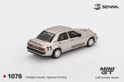 MiniGT - Mercedes-Benz 190 E 2.3-16 #11 Ayrton Senna 1984 Nürburgring Race of Champions w/ Figure_img_1