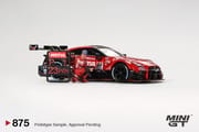MiniGT - Nissan GT-R NISMO #23 "MOTUL AUTECH GT-R 2021" SUPER GT SERIES Suzuka winner W/ Matsuda Figure Tsugio Matsuda Collection No.2_img_0