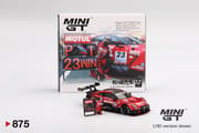 MiniGT - Nissan GT-R NISMO #23 "MOTUL AUTECH GT-R 2021" SUPER GT SERIES Suzuka winner W/ Matsuda Figure Tsugio Matsuda Collection No.2_img_1