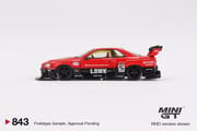 MiniGT - Nissan LB-ER34 Super Silhouette SKYLINE Red/Black_img_2