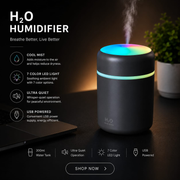 H2O Humidifier | Breath better, Live better | USB Powered | Ultra Quiet_img_0