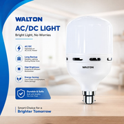 Walton 18W Fast Charging LED Bulb | AC DC LED Light Indoor Residential LED Emergency Lights_img_0