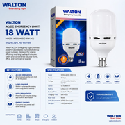 Walton 18W Fast Charging LED Bulb | AC DC LED Light Indoor Residential LED Emergency Lights_img_2