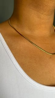 Snake chain ( silver and golden colour )_img_1