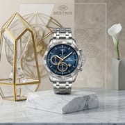 Best Win Premium Luxury Chronograph Watch for Men | Stylish Date Display & Fluted Bezel Watch_img_0