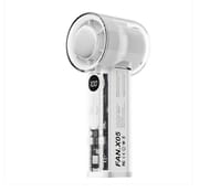 Cross-Border X05 New Model Rechargeable Turbine Cooling USB Handheld Fan with Digital Display Portable Outdoor Mini Fan_img_1