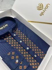 Blue Ember Classic Luxury Panjabi -A3B131_img_1