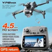 YP8 Drone with Camera Brushless 4.5-inch Screen GPS Return 360° Laser Obstacle Avoidance Optical Flow Hover 5G Transmission_img_4