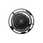 Memo Round Shape Magnetic Metal Sheet Sticker_img_0