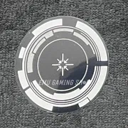 Memo Round Shape Magnetic Metal Sheet Sticker_img_1