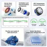Piva X30 27w Mobile Phone Cooler Fan_img_2
