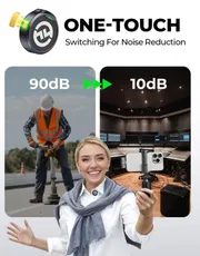 Hollyland Lark M2 Wireless Microphone for iPhone/Camera/Android/PC, 48kHz/24-bit High Fidelity Audio, 300m Range, Noise Cancelling, 40h Use, YouTube, Vlog, Streaming (2TX + 3RX + Charging Case)_img_3