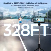 BOYA by-V2 Wireless Lavalier Microphone for iPhone, Mini Phone Microphone Wireless, Noise Canceling, Dual Lapel Mic for YouTube, Podcast, TikTok Vlog Recording(Not Compatible iPhone 15/16/17)_img_3