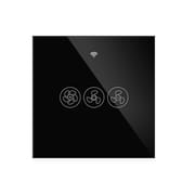 MOES WiFi Smart Fan regulator Switch | Touch + App + Voice + Remote Control Support | Speed Control & Timer_img_1