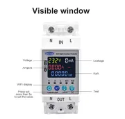 TOMZN TOMPD-63SW 63A WiFi Smart Circuit Breaker | Smart Life App Control | kWh Energy Metering | Voltage Current Leakage Protection | Timer Switch_img_4