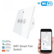 MOES WiFi Smart Fan regulator Switch | Touch + App + Voice + Remote Control Support | Speed Control & Timer_img_4