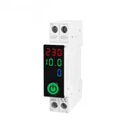 Tuya WiFi Smart Switch 63A with Display | Smart Life App Control Miniature Circuit Breaker | Timer Voice Control | DIN Rail Smart MCB_img_1