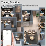 Tuya Smart Wall Switch (1–4 Gang) | App + Bluetooth + Touch + RF Remote + Regulator & Socket_img_13