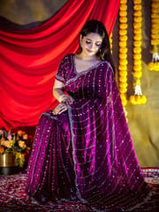শাড়ি,রেডিমেড ব্লাউজ সহ_img_3