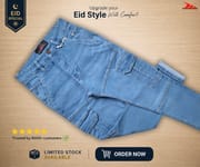 Premium Jeans Cargo ( Light Blue)_img_0