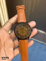 Fossil Transperent Automatic (Light Brown)_img_0