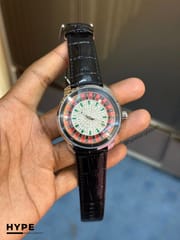 HERYI Casino Watch With Stone (Black-Silver)_img_0
