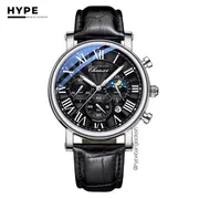Chenxi Chronograph Moonphase (Silver-Black)_img_0