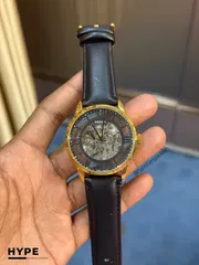 Fossil Transperent Automatic (Black-Gold)_img_0