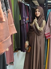 Dubai cherry borka with Hijab_img_1