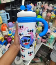 Premium Cartoon Printed Insulated Water Bottle with Handle – Hot & Cold inva gadget_img_3